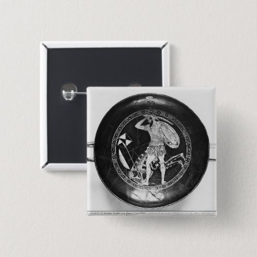 Dachboden Rotzahl Schale Button (Vorne & Hinten)