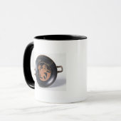 Dachboden Rotzahl Schale Tasse (Vorderseite Links)