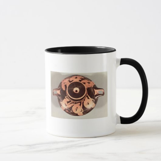 Dachboden Rotzahl Schale Tasse (Rechts)