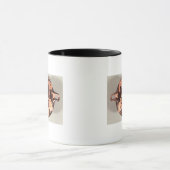 Dachboden Rotzahl Schale Tasse (Zentrum)