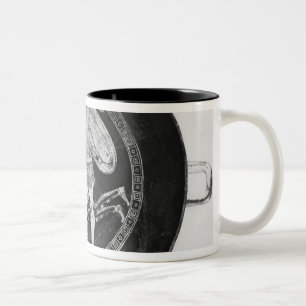 Dachboden Rotzahl Schale Zweifarbige Tasse