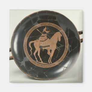 Dachboden Rotzahl Schalenschilderung Magnet