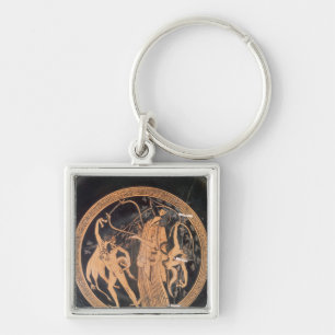 Dachboden Rotzahl Vase Schlüsselanhänger