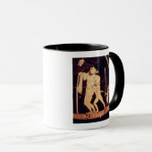 Dachboden Rotzahl Vase Tasse (VorderseiteRechts)