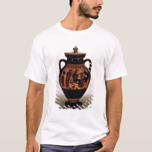 Dachboden Schwarzzahl Amphora, der die Geburt von T-Shirt