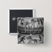 Dachboden Schwarzzahl dinos Button (Vorne & Hinten)