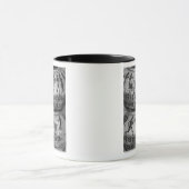 Dachboden Schwarzzahl dinos Tasse (Zentrum)