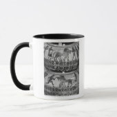 Dachboden Schwarzzahl dinos Tasse (Links)