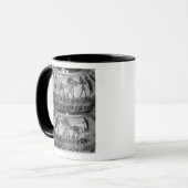 Dachboden Schwarzzahl dinos Tasse (Vorderseite Links)