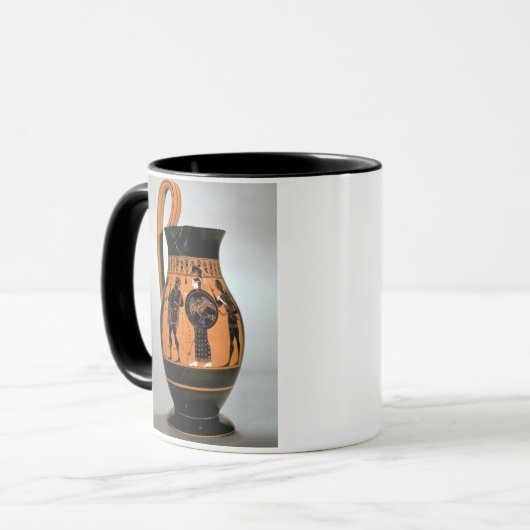 Dachboden Schwarzzahl olpe, das Athene Confronti Tasse (Vorderseite Links)