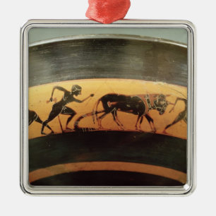 Dachboden Schwarzzahl Schale Silbernes Ornament