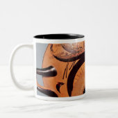 Dachboden Schwarzzahl Schale Zweifarbige Tasse (Links)