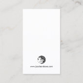 Dachdecker-Bauunternehmer Visitenkarte (Rückseite)