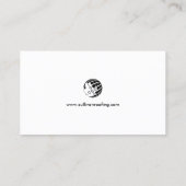 Dachdecker-Bauunternehmer Visitenkarte (Rückseite)