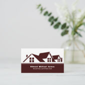 Dachdecker, Dachdecker, Dachdecker Visitenkarte (Stehend Vorderseite)