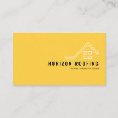 Dachdecker-Firmenkarte Visitenkarte (Vorderseite)