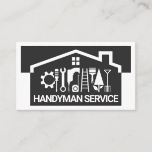 Dachdecker-Handwerkerwerkzeuge Visitenkarte