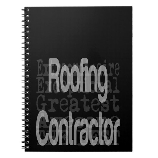 Dachdecker Notizblock (Vorderseite)