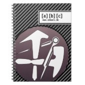 Dachdecker Notizbuch Notizblock (Vorderseite)