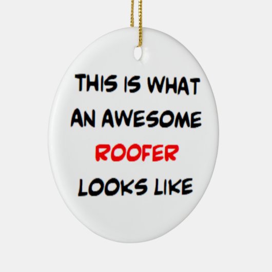 Dachdecker, phantastisch keramik ornament (Rechts)