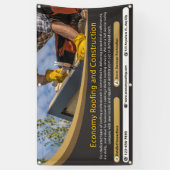 Dachdecker-Service-Geschäft detailliert 2 anpassen Banner (Vertikal)