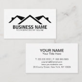 Dachdecker Visitenkarte (Vorne/Hinten)