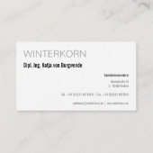 Dachdecker Visitenkarte (Vorderseite)