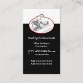 Dachdeckerbaudienst Visitenkarte (Vorderseite)