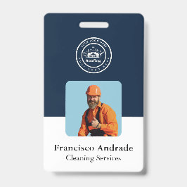 Dachdeckerfirma | Benutzerdefinierte Logo-Dienstle Ausweis