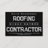 Dachdeckerkarte des AN Visitenkarte (Vorderseite)