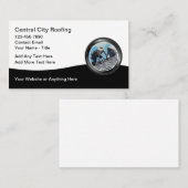 Dachdeckerkarten - Business Cards Einzigartiges De Visitenkarte (Vorne/Hinten)