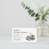 Dachdeckerreparatur Visitenkarte (Stehend Vorderseite)