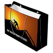 Dachdeckung Große Geschenktüte (Vorderseite Schrägansicht)