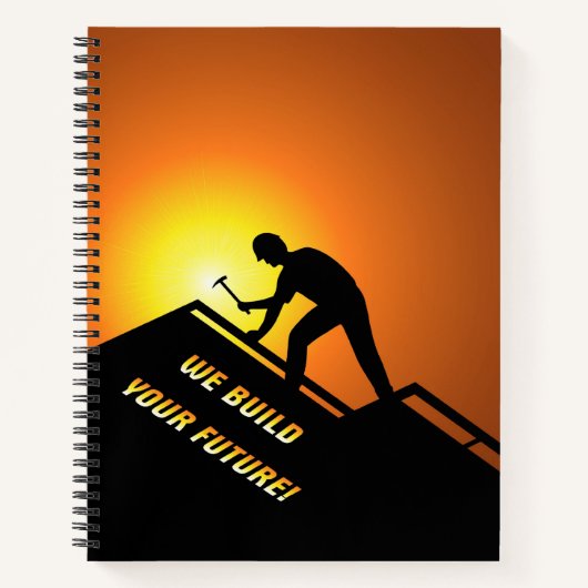 Dachdeckung Notizblock (Vorderseite)