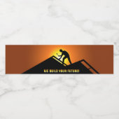 Dachdeckung Wasserflaschenetikett (Einzelnes Label)
