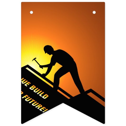 Dachdeckung Wimpelkette (Zweite Fahne)