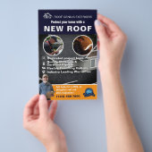 Dachdeckungs- und Reparaturbetrieb Flyer (Handgriff)