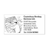 Dachdeckungs- und Slating-Dienstleistungen Permastempel (Design)