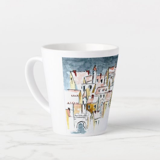 Dächer der Pariser Tasse (Linke Ecke)