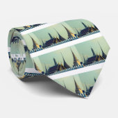 Dächer des Grand Palace in Bangkok Thailand Krawatte (Gerollt)