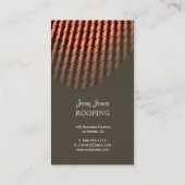 Dächer, Foto-Visitenkarten Visitenkarte (Rückseite)