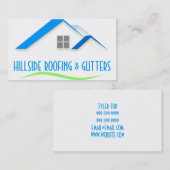 Dächer, Gutscheine, Bauausweis Visitenkarte (Vorne/Hinten)