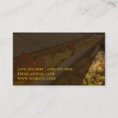 Dächer, Gutscheine, Bauausweis Visitenkarte (Rückseite)