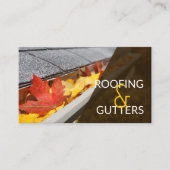 Dächer, Gutscheine, Bauausweis Visitenkarte (Vorderseite)