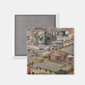 Dächer im Siena-Foto-Magneten Magnet (Vorderseite/Rückseite)