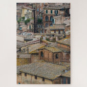 Dächer in Siena-Stadt in Toskana Puzzle (Vertikal)