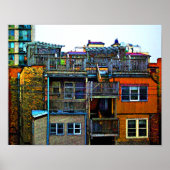 Dächer Poster (Vorne)