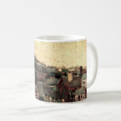 Dächer und Backs von Häusern von Vincent van Gogh Kaffeetasse (VorderseiteRechts)