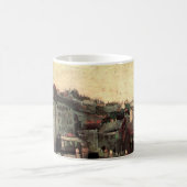 Dächer und Backs von Häusern von Vincent van Gogh Kaffeetasse (Mittel)