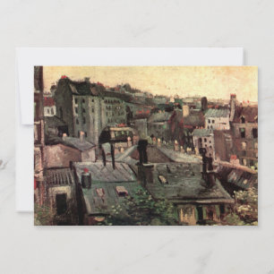 Dächer und Hinterhöfe von Häusern von Vincent van